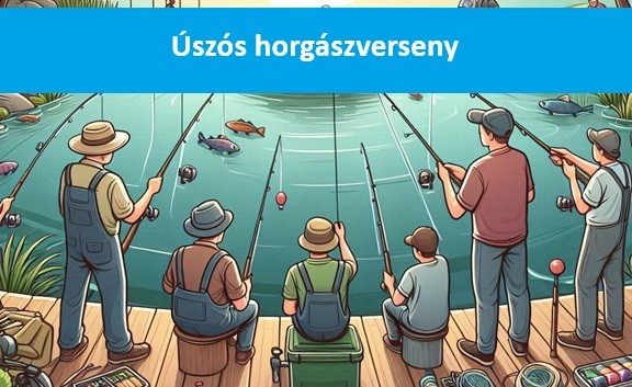 Úszós horgászverseny a III. számú tóban